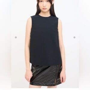 Alexander Wang Black Embellished Sleeveless Top 4 hardware